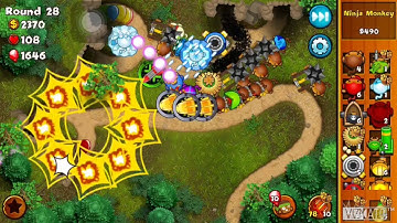 Bloons Monkey City Mobile E23 - Contested Territory at City Level 23