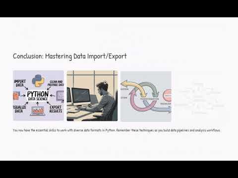 Master Data Import & Expor in Python | CSV, JSON and EXCEL بالعربي ...