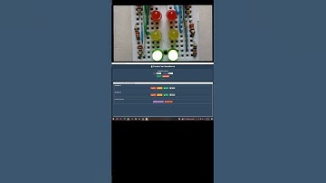 Semaforo con MODO INTERMITENTE Y TIEMPO #universidad #ingenieria #informatica #tecnologia