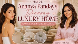 INSIDE ANANYA PANDEY DREAMY LUXURY HOME | HIDDEN HOME DESIGN SECRETS.