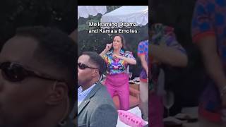 Obama or Kamala Emotes??  pt.2 #shorts #obama #kamalaharris