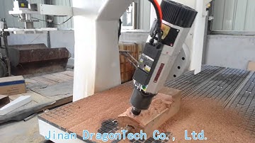 4 axis CNC Router, 4 axis CNC machine, made by DragonTech