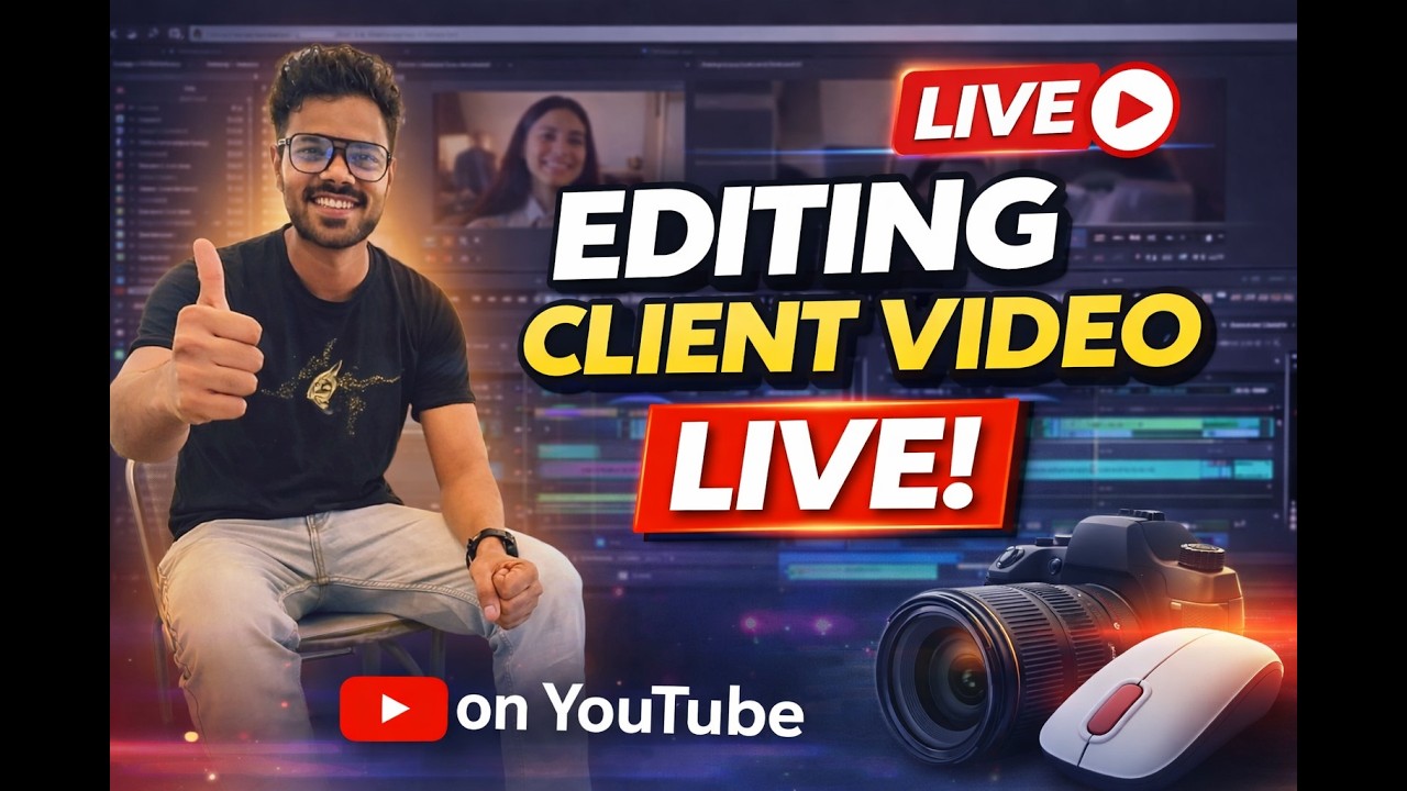 Metode Live Editing From Raw to Final Video – LIVE Editing Session_ 1🎥⚡️|| #videoediting # ...