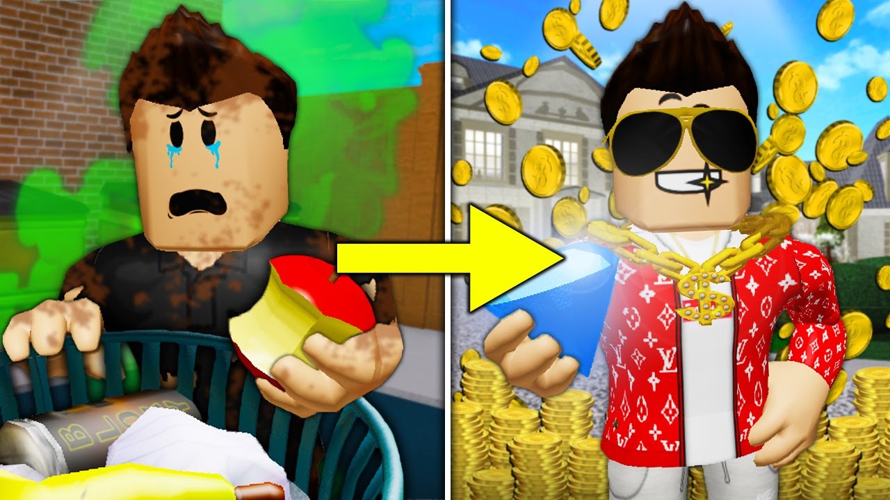 Poor To Rich The Truth A Sad Roblox Movie Youtube