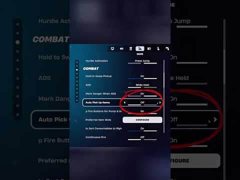 This NEW Setting Auto Upgrades Your Guns in Fortnite! #fortnite #fortnitebr #fortnitenews