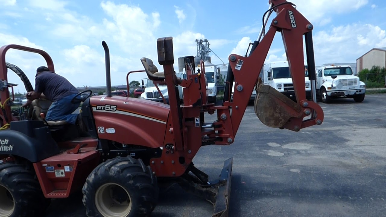 Ditch Witch RT55 Combo Trencher/Vibratory Cable Plow