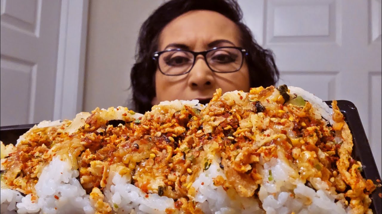 ASMR Comiendo Sushi y Plática!!