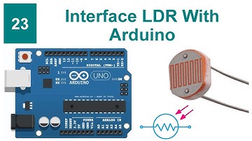 Interface LDR With Arduino | Tutorial 23 | Proteus Simulation