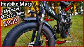 Heybike Mars 48v Folding Fat Tire Electric Bike Detailed Overview and First Ride Impressions.