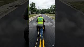 Broken Road to Smooth Highway in Seconds 😱#shorts#explore#trending