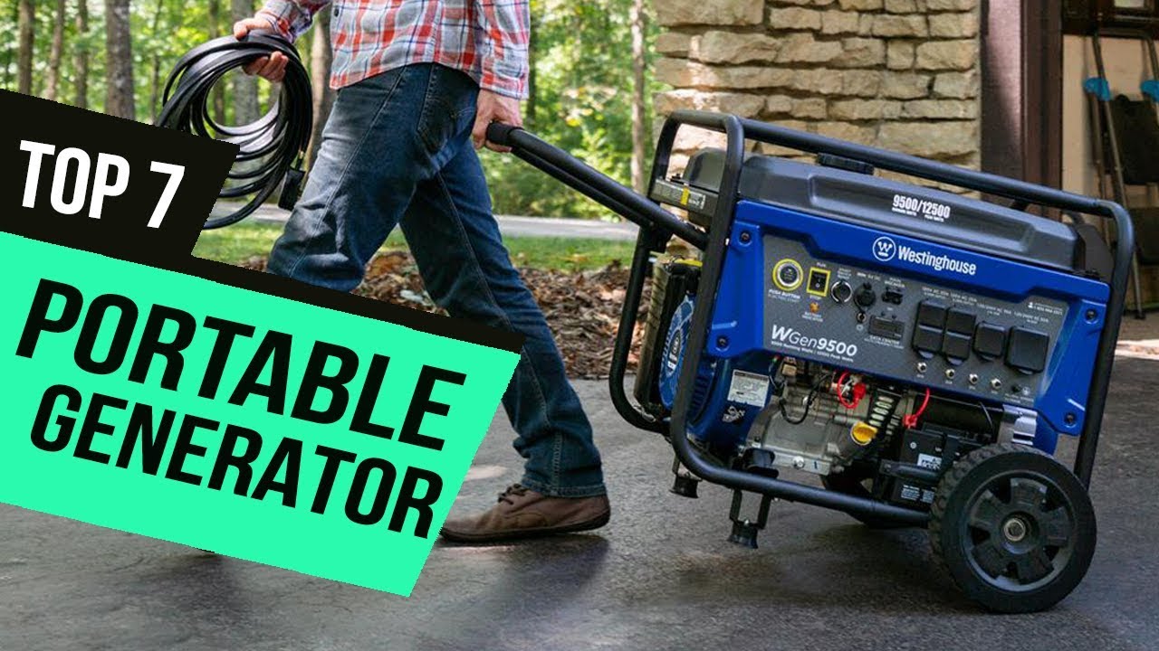 Best Portable Generator of 2020 [Top 7 Picks]