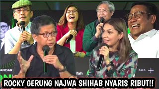 Daging semua! Rocky gerung, najwa shihab faisal basri dll ada di sini!