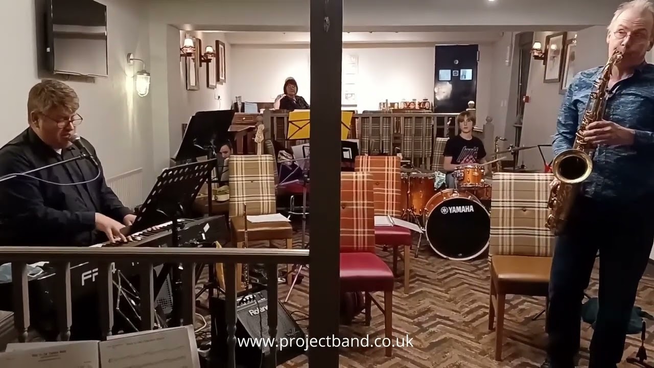 Georgia Project Band Jam session Jan 2022. Teachers flex their musical muscles.