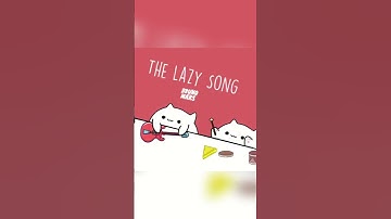 Bongo Cat -  The Lazy Song (Cover Version) 🎧