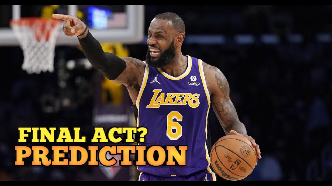 LeBron James Predicted Cut Ties With Lakers In Stunning Final Act - YouTube