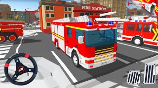 Real City Firefighter Heroes 3D Driving Simulator - Android Simulator screenshot 4