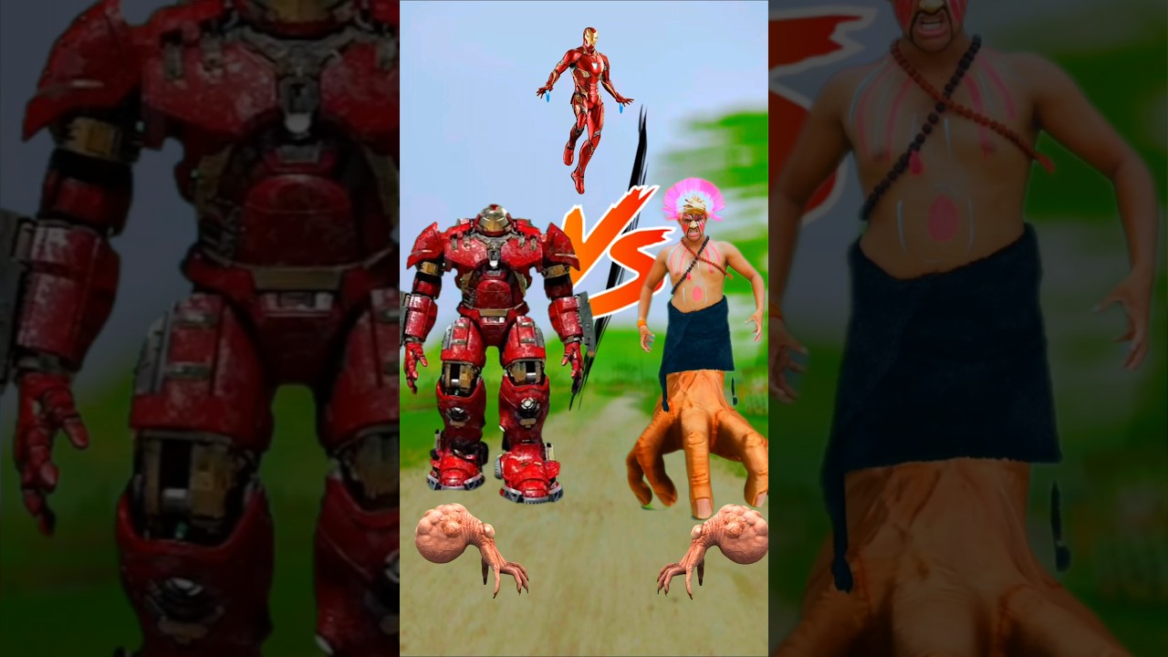 Iron man vs monster 😱🔥 