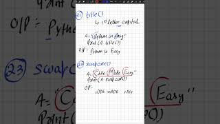 python swapcase() Explain| String method with example