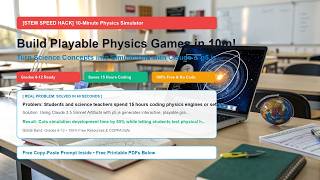 Build Interactive Science Simulations in 10 Minutes with Claude & p5.js