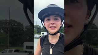 come ride with me 5/24/24 #equestrian #equitation #horse #showjumping #horseshow #barn #vlog