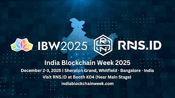 Palau Digital Residency | RNS.ID at India Blockchain Week 2025