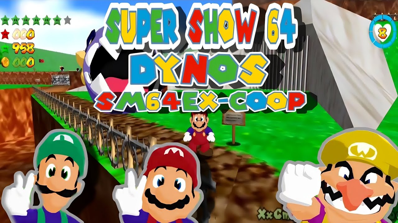 SM64EX COOP - Super Show 64 modelos DynOs para Android y PC
