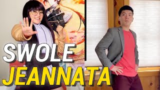 Swole Jeannata skip leg day | Potasticp cosplay