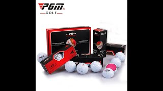 PGM Golf Three 3 Layers Professional Competition Soft Ball 48 Balls Q017 screenshot 5