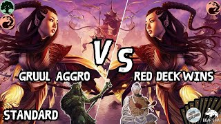 Gruul Aggro VS Red Deck Wins [MTG Standard]