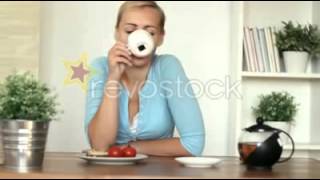 Blonde Frontal Hard Swallowing