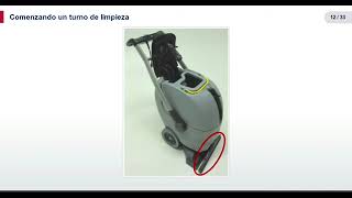 Extractora de alfombras ES300 XP de Nilfisk
