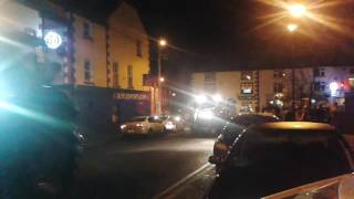 Christmas parade of light tractor run 2016
