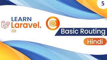 Laravel Routing Basics Tutorial 5 in Hindi