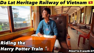 European Dreamy Train in Vietnam | Dalat to Trai Mat by Vintage Train 🚂