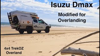 Isuzu Dmax, Modified for Overlanding, Camping and carrying the weight of a Tommy Camper. screenshot 4