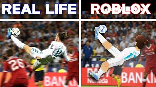 Scoring 1 Iconic Goal For Every Letter in Realistic Street Soccer! (Roblox)