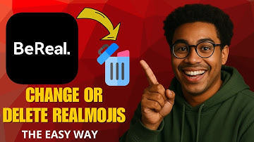 How To Create, Change or Delete RealMojis in BeReal 2025 | Full Guide