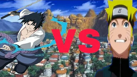 GAMEPLAY SASUKE VS NARUTO (NARUTO HEROES 3 PPSSPP