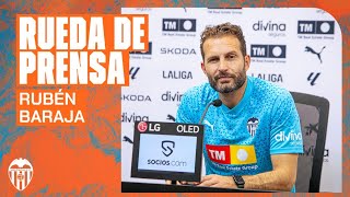 RUEDA DE PRENSA DE RUBÉN BARAJA PREVIA AL REAL SOCIEDAD - VALENCIA CF