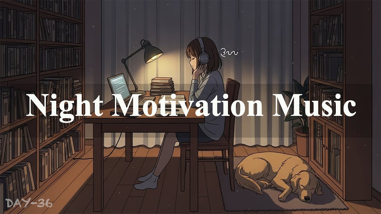 Night Motivation Music 🌌 | Focus, Energy Boost & Late Night Productivity | Lofi Relaxing