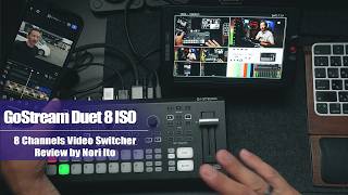 OSEE GoStream Duet 8 ISO -8 Channels Video Switcher Review by Nori Ito, @thenoriito