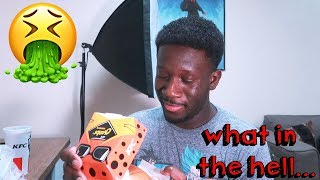 Who Came Up With This Monstrocity?? Kfc Cheetos Chicken Sandwich Review