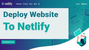Deploy Your Website To Netlify Free Hosting [Urdu/Hindi]