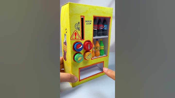 Manual DIY vending machine | #diy #craft #handmade