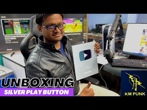 Silver Play Button Unboxing |