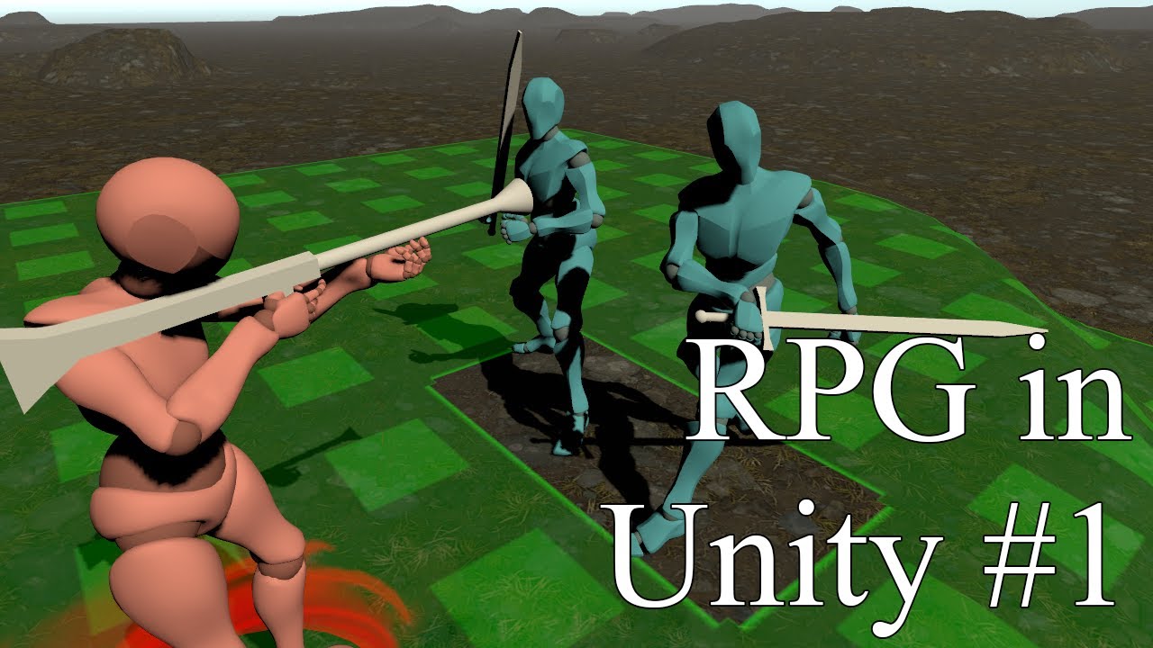 30-day RPG prototype in Unity - YouTube