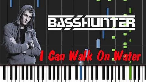 Basshunter - I Can Walk On Water [Synthesia Tutorial]