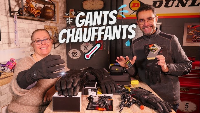 Gants Chauffants Moto : Le test moto-station ! 