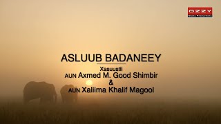 Asluub Badaneey Instrumental
