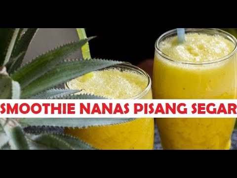 Video: Smoothie Nanas Pisang